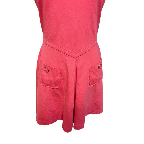 Ted Baker Harmia Coral Pocket Button Fit and Flare Mini Dress - 2 / US 4 - Picture 3 of 11
